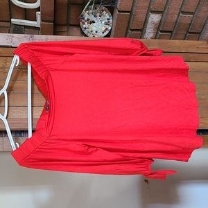 Womens off shoulder top